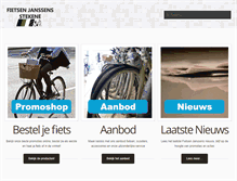 Tablet Screenshot of fietsenjanssens.be